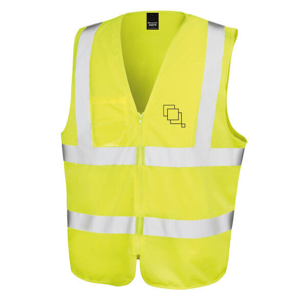 Zip I.D Safety Tabard