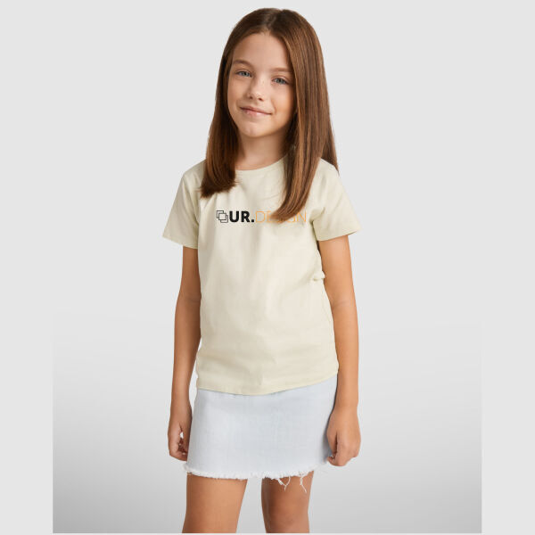 Breda biologisch katoenen kindershirt met korte mouwen