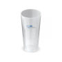 Ecologische cup design PP 500ml - Transparant