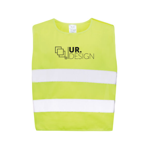 GRS gerecycled PET reflecterend veiligheidsvest 3-6 jaar