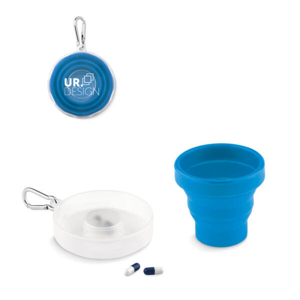 CUP PILL - Opvouwbare siliconen beker