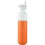 Outright orange - Dopper Original (450 ml) + Flip Straw